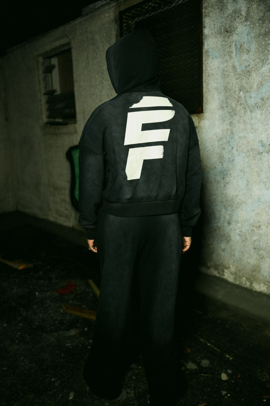 Black Classic PF Oversized Sweatpants