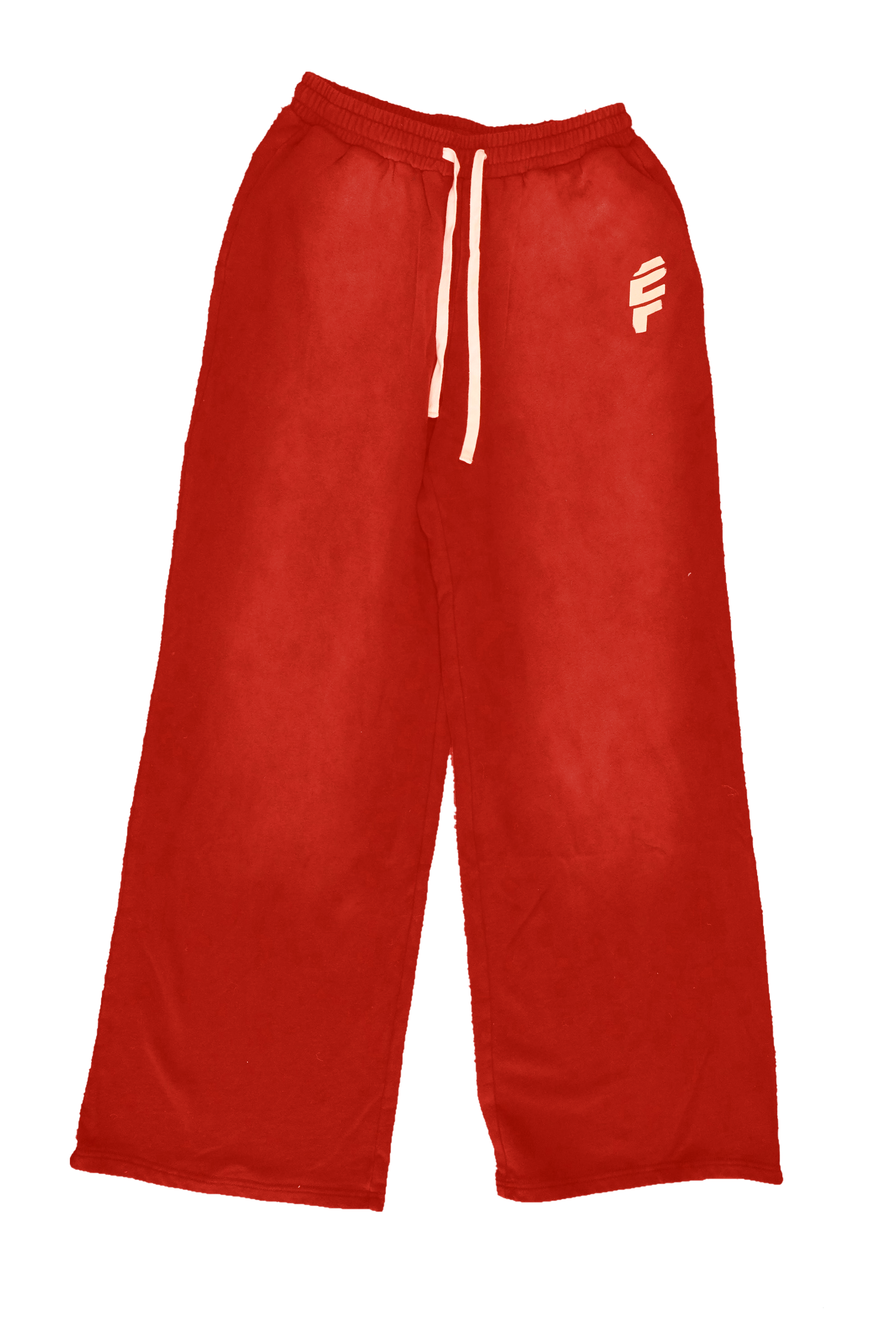 Red Classic PF Oversized Sweatpants