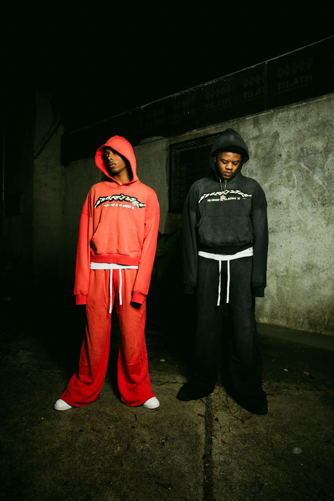 Black Classic PF Oversized Sweatpants